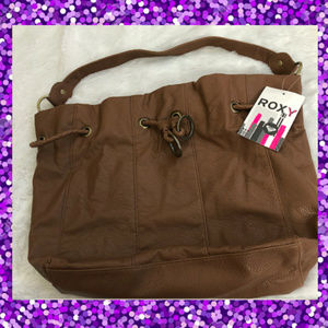 Roxy Drawstring Bucket style bag NEW with tag